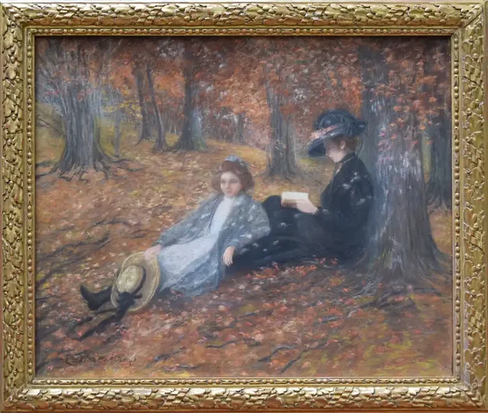 “Autumn Idyll” Large Pastel -Louise Kamp