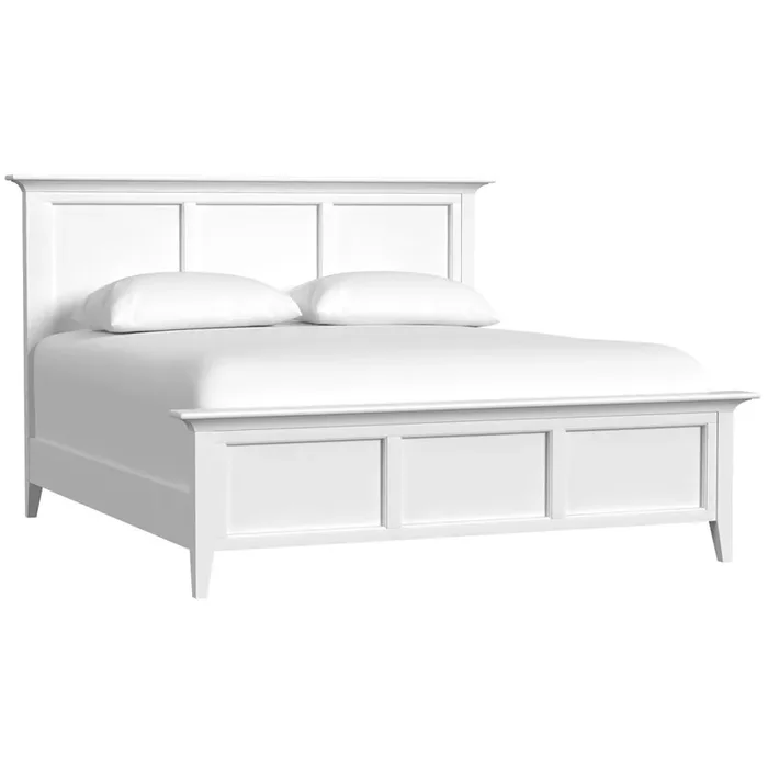 A-America – Westlake Queen Mansion Bed in White – WSLWH5030