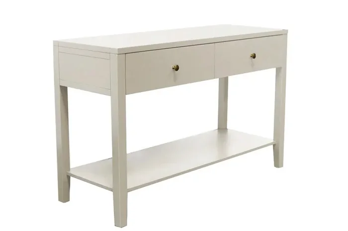 Alpine Furniture – Avery Console Table, Coconut Milk – 2478-63