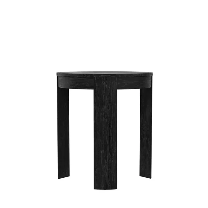 Alpine Furniture – Carter Round End Table, Black – 5979BLK-62