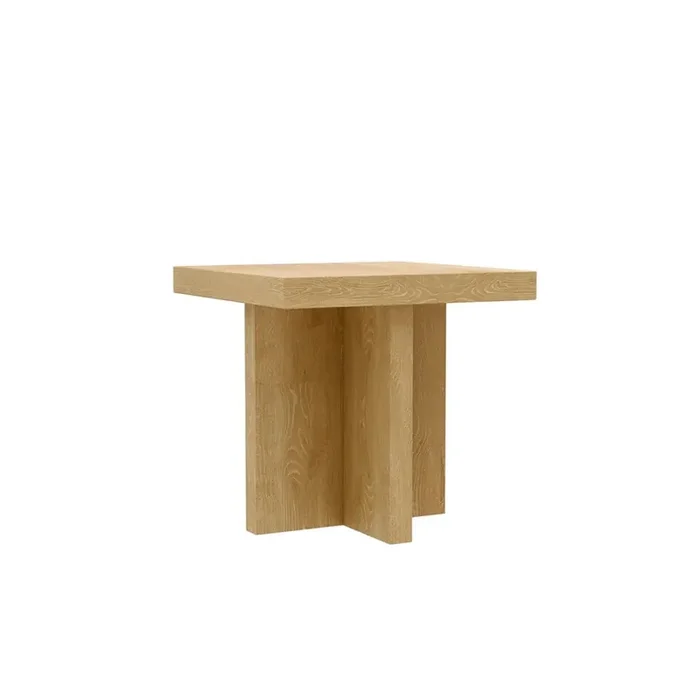 Alpine Furniture – Donte End Table, Natural – 6798NAT-62