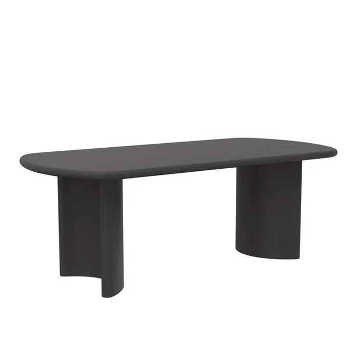 Alpine Furniture – Gabrielle Dining Table, Black – 4225BLK-01