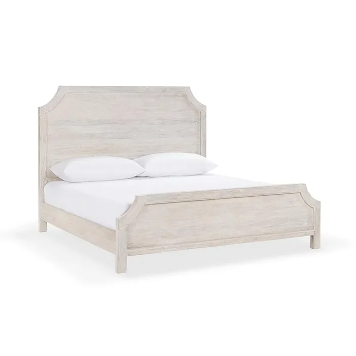 Classic Home – Westmont Mango Wood Eastern King Bed – White – 54010270