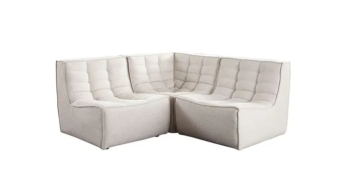 Diamond Sofa – Marshall 3PC Corner Modular Sectional w/ Scooped Seat