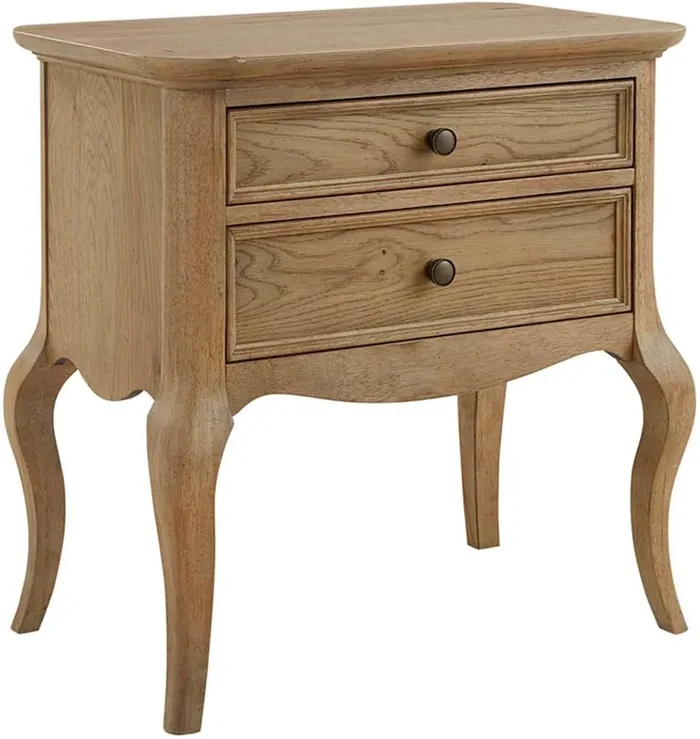 Emery Park – Chateau Philippe Cabriole Nightstand in Cognac Finish – I3290-452