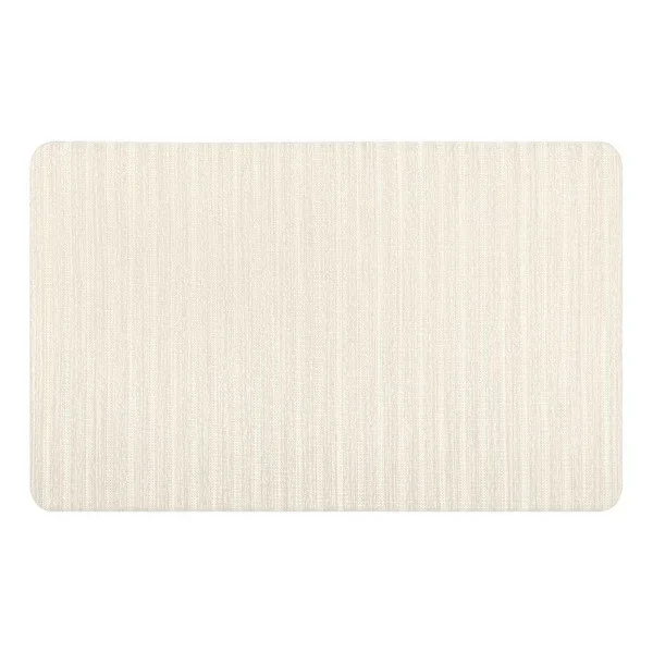 Forever Woven White Striped Antifatigue Mat, 20×39