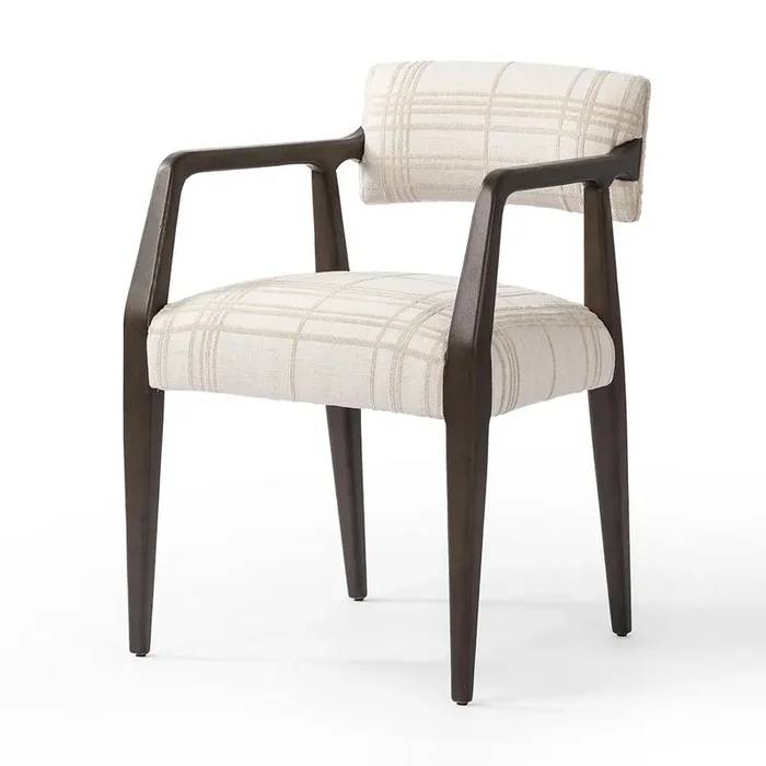 Four Hands – Abbott – Tyler Dining Armchair – Sheffield Ivory – 236324-003