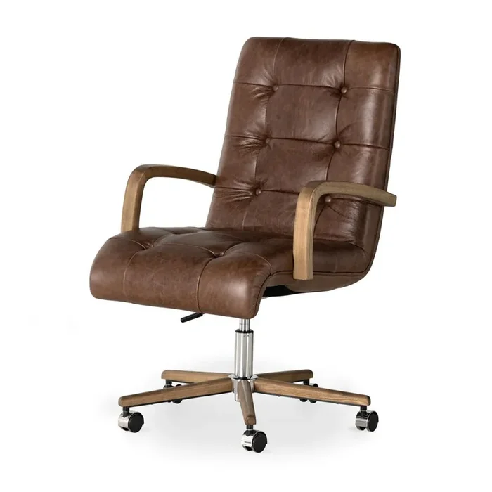 Four Hands – Allston – Luca Desk Chair – Sonoma Coco – 232018-001