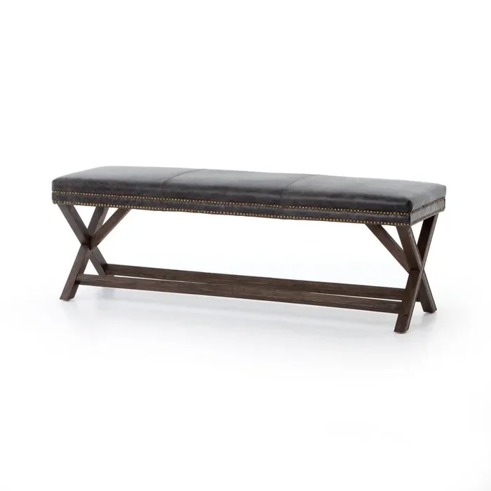 Four Hands – Ashford – Elyse Bench – Durango Smoke – 105658-007