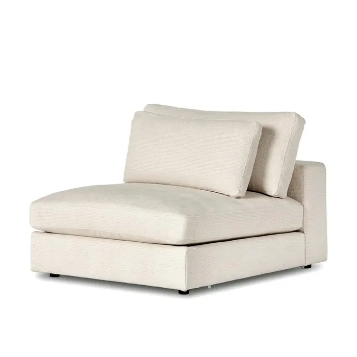 Four Hands – Atelier – Build Your Own Bloor Sectional – Armless Piece – Clairmont Ivory – 106168-014