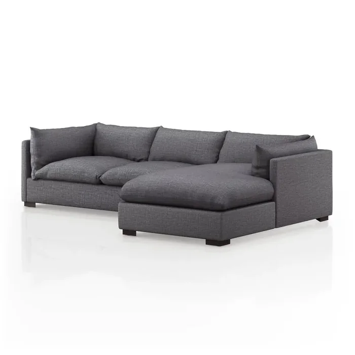 Four Hands – Atelier – Westwood 2-Piece Sectional – Bennett Charcoal – 231330-003