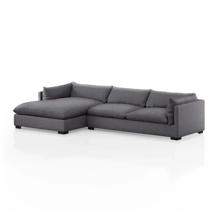 Four Hands – Atelier – Westwood 2-Piece Sectional – Bennett Charcoal – 231331-003