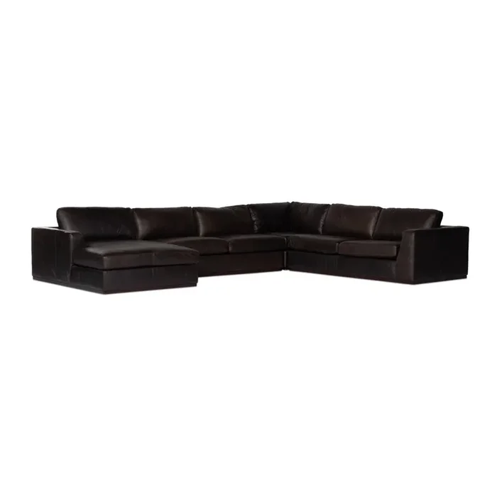 Four Hands – Centrale – Colt 4-Piece Sectional – Heirloom Cigar – 237312-002