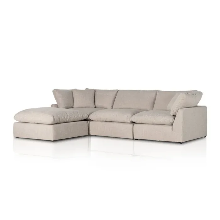 Four Hands – Centrale – Stevie 3-Piece Sectional – Gibson Wheat – 232449-003