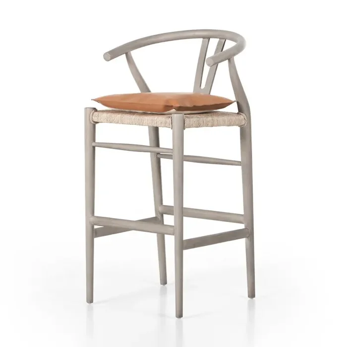Four Hands – Grass Roots – Muestra Bar Stool – Whiskey Saddle – 228279-011