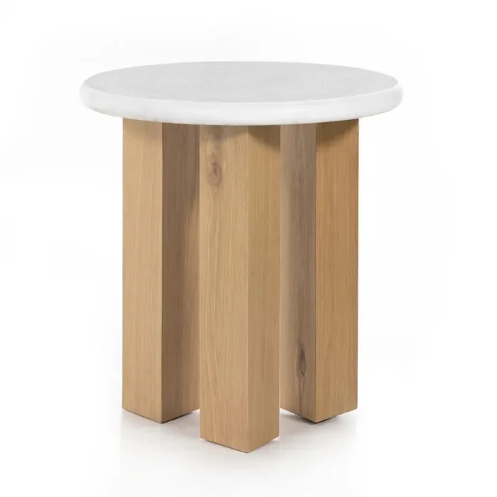 Four Hands – Haiden – Odin Nightstand – Stucco White – 226198-001