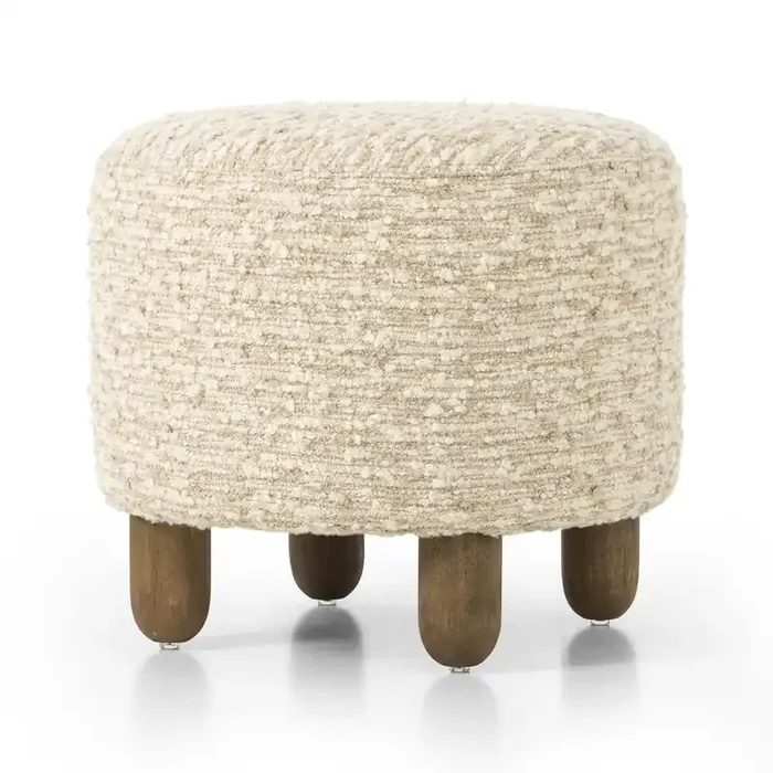 Four Hands – Kensington – Aniston Ottoman – Solema Cream – 230810-006