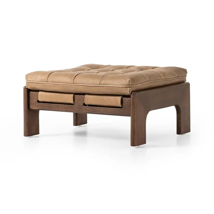 Four Hands – Kensington – Halston Ottoman – Palermo Drift – 230136-006