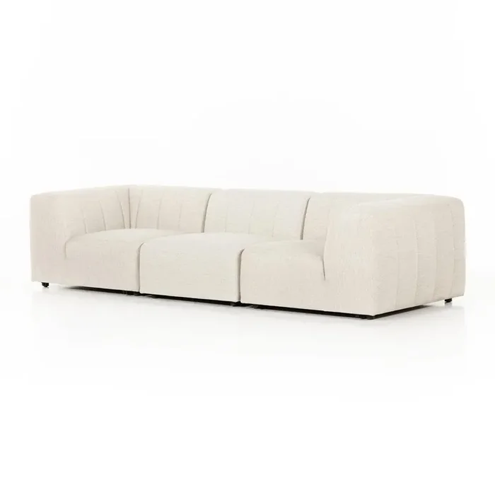 Four Hands – Solano – Gwen Outdoor 3-Piece Sectional Sofa – Faye Sand – 223215-002