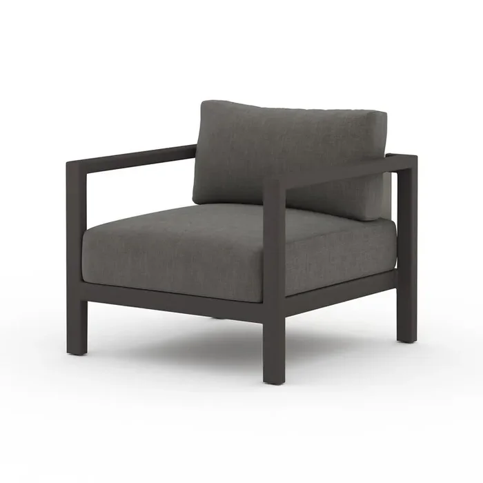 Four Hands – Solano – Sonoma Outdoor Chair, Bronze – Venao Charcoal – 223204-001