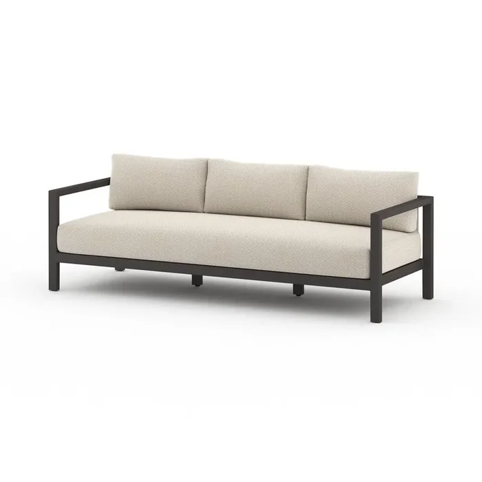 Four Hands – Solano – Sonoma Outdoor Sofa, Bronze – Faye Sand – 106951-016
