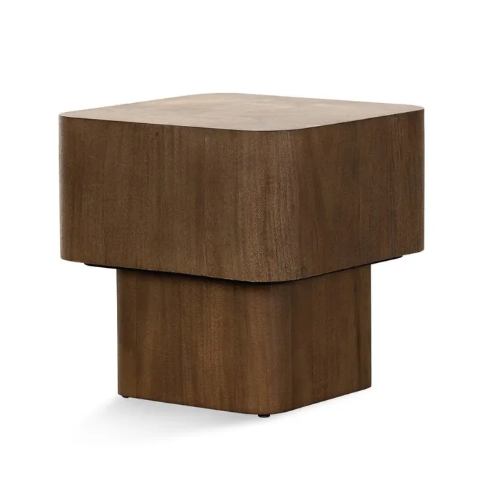 Four Hands – Wesson – Blanco End Table – Warm Umber Burl – 224809-003