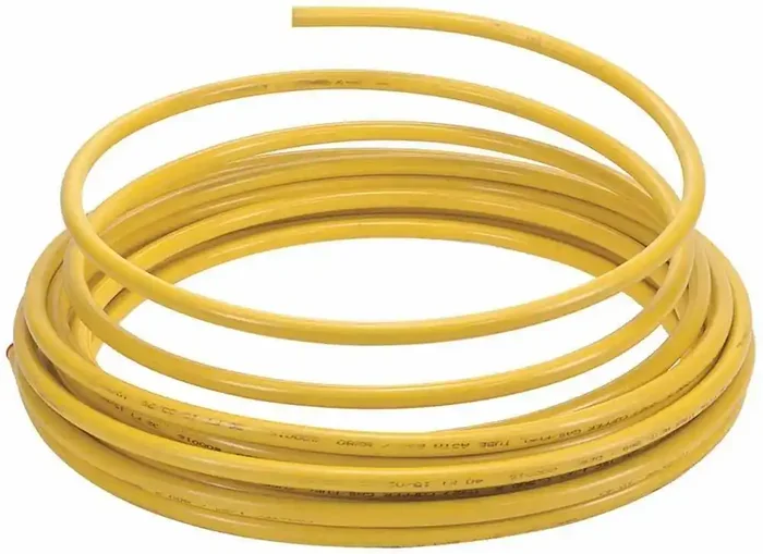 GasShield DY06100 3/8 OD-100‘ Plastic Coat, Yellow