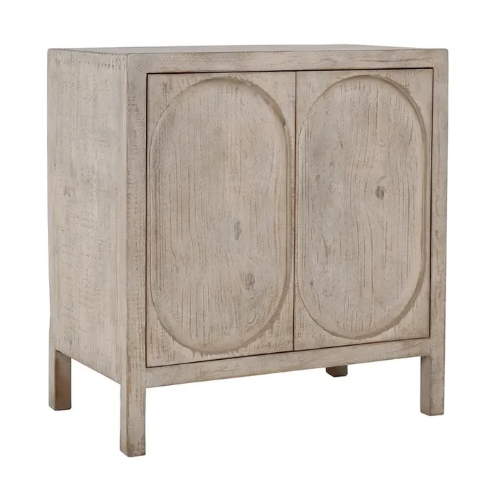 Henry & Mason – Clayton 2 Door Reclaimed Pine wood Sideboard in Light Warm Wash – DV7445