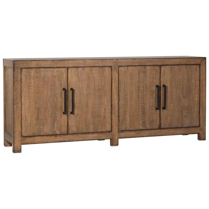 Henry & Mason – Elliot Reclaimed Pine Wood Sideboard in a Medium Brown Finish – DV7871
