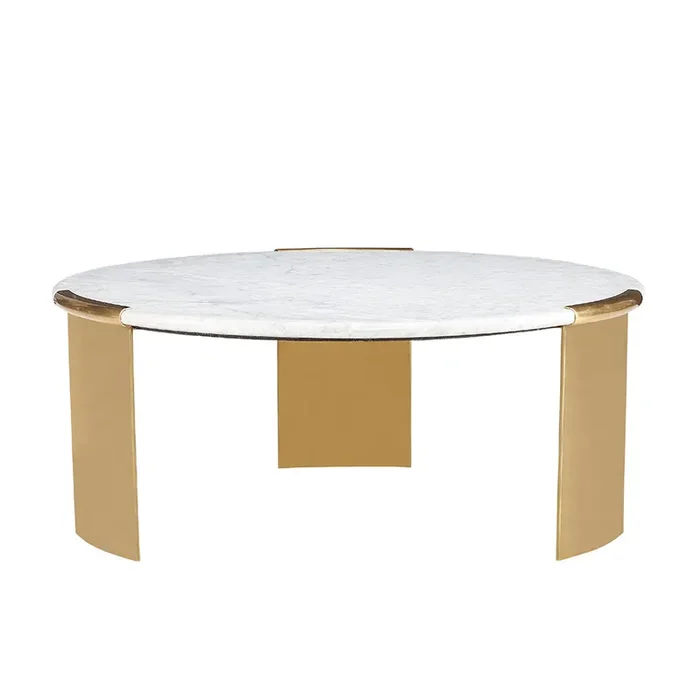 Lillian August – Chloe Large Marble Top Cocktail Table – LW15312-01