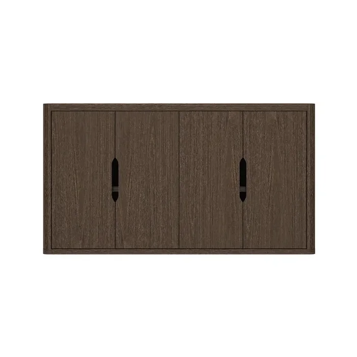 Manhattan Comfort – Rivington 60in Sideboard in Walnut (4-Shelf) – SB009-BR