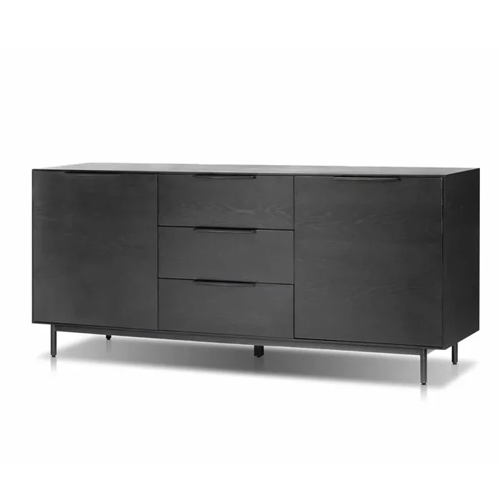 Origins by Alpine – Akira Sideboard, Black – 2400BLK-64