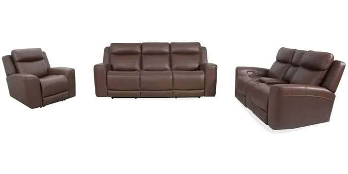 Parker Living – Calgary – Autumn Umber Power Reclining Sofa, Loveseat and Recliner – MCGR-321PH-ATUB