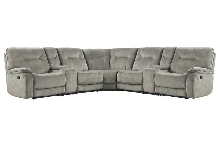 Parker Living – Cooper – Shadow Natural 7 Piece Modular Manual Reclining Sectional – MCOO-PACKT7-SNA