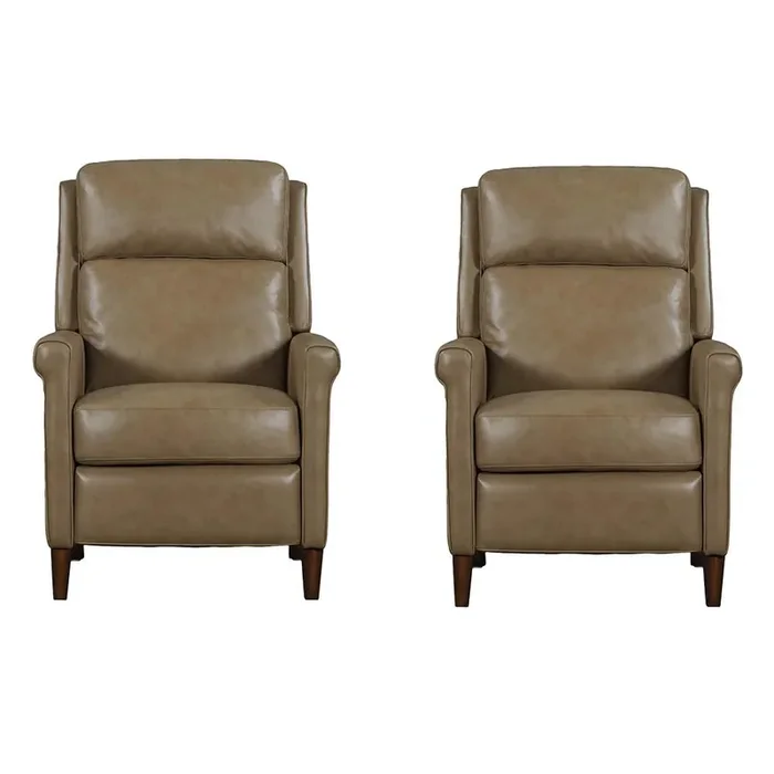 Parker Living – Northfield – Lotus Cream Power Cordless High Leg Recliner P2 (Set of 2) – MNFD 812PH-P25-2-LTCR