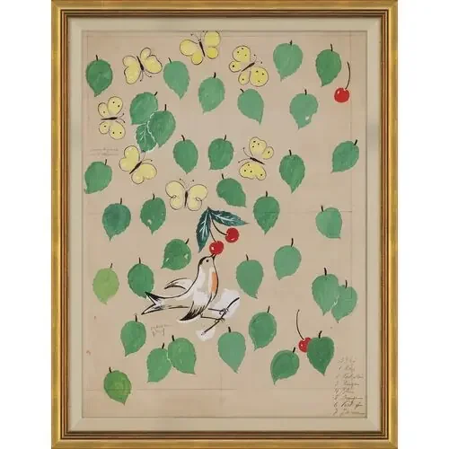 Paule Marrot, Cherries (var. 2) Painting