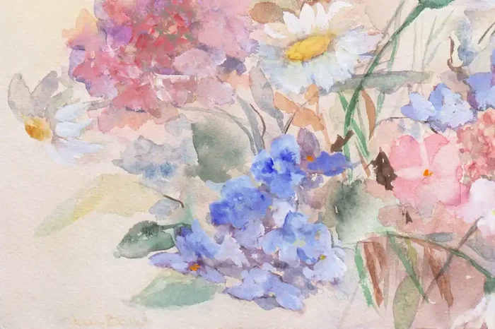 ‘Spring Flowers‘ by Joan Baker