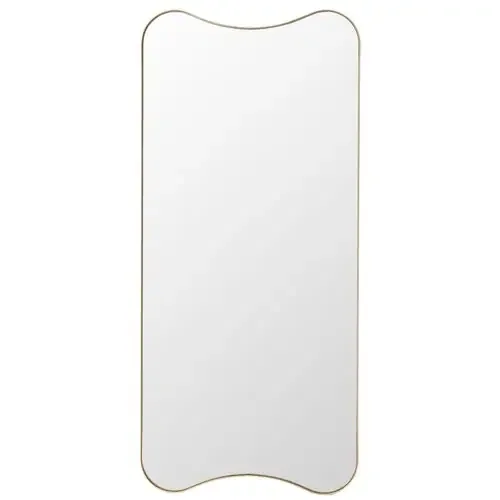 Sylisel Iron Wall Mirror, Gold