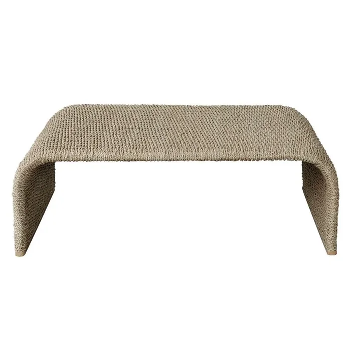 Uttermost – Calabria Woven Seagrass Coffee Table – 22877