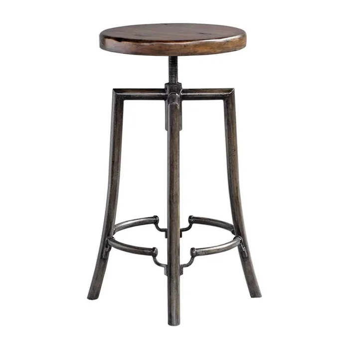 Uttermost – Westlyn Industrial Bar Stool – 25898