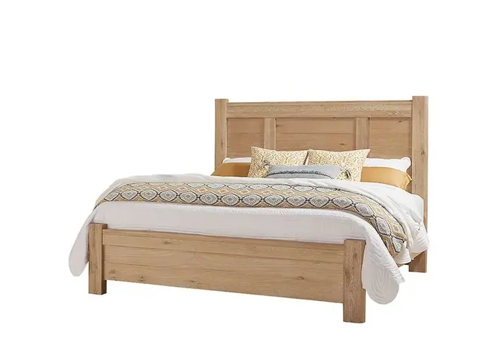 Vaughan Bassett – Crafted Oak – LMCo Home Ben‘S Queen Poster Bed – 795-558-855-922