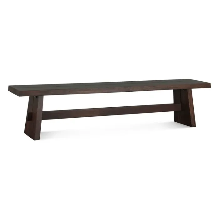 World Interiors – Acadia 79″ Bench World Interiors – Acadia 79″ Bench in Coffee Bean – ZWACA79BCB_CLOSEOUT