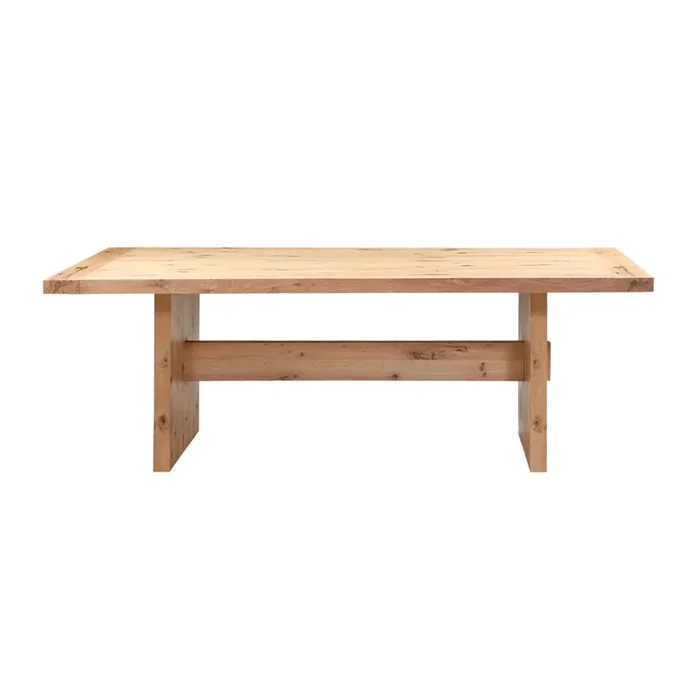 World Interiors – Alpine 85″ Dining Table in Distressed Oak – ZWALPDT85DO_CLOSEOUT