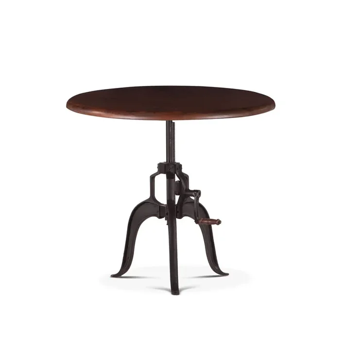 World Interiors – Artezia 30″ Height Adjustable Crank Side Table in Walnut – ZWAT30WN_CLOSEOUT